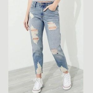 hollister slim straight jeans womens